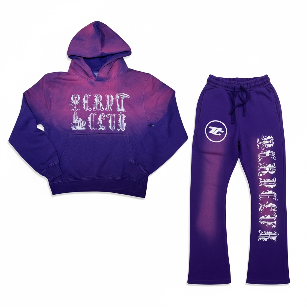 Purple Sweatsuit (Set)